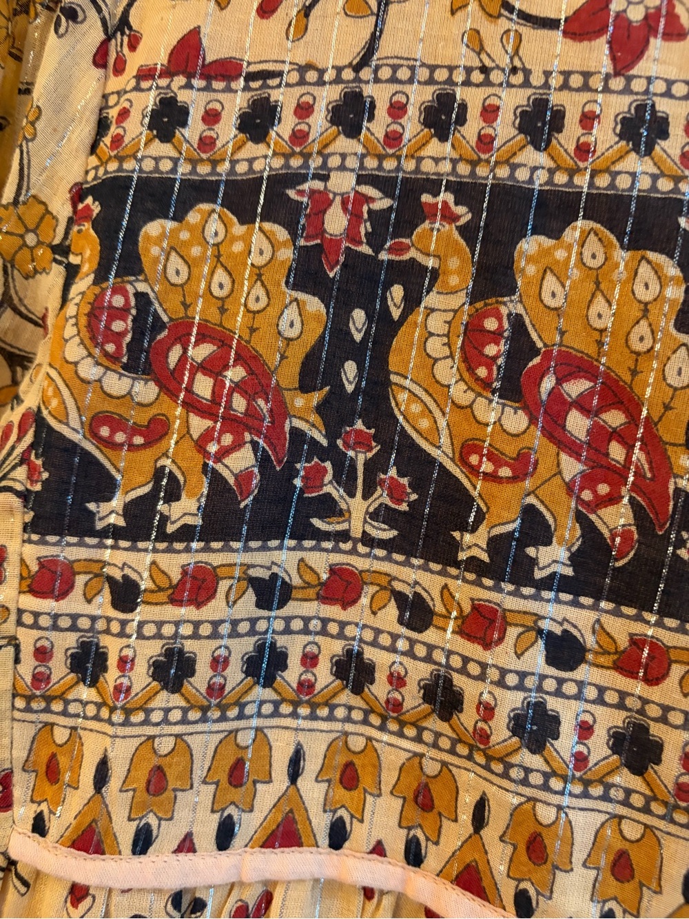 Anthropologie -Raga Advika Bohemian Print Midi Dress NWOT Small- GORGEOUS - Picture 7 of 16